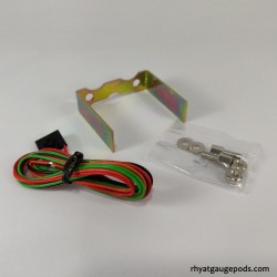 Manometro pressione turbo 52mm (-1 +3 bar)