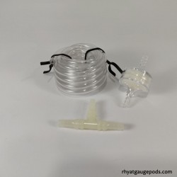 Manomètre Turbo pression 52mm (-1 +3 bar)