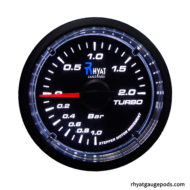 Turbo Boost Gauge 52mm (-1 +2 bar)