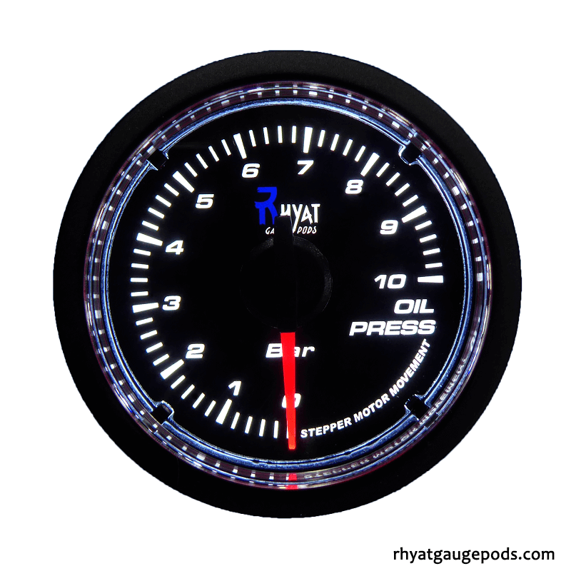 Oil Pressure Gauge 52mm (0 +10 bar)