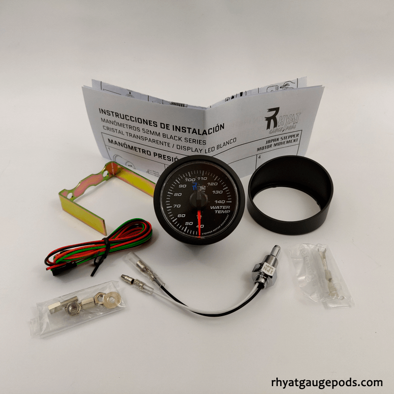 Water Temperature Gauge 52mm (40ºC 140ºC)