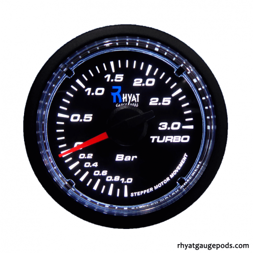 Turbo Boost Gauge 52mm (-1 +2 bar)