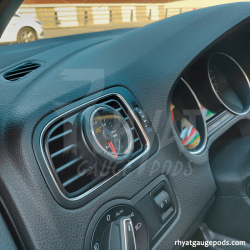 Support manomètre latéral VW Polo 6R 52mm LHD Support manomètre latéral VW Polo 6R 52mm LHD