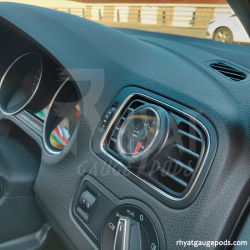 Soporte para manómetro lateral VW Polo 6R 52mm RHD Soporte para manómetro lateral VW Polo 6R 52mm RHD