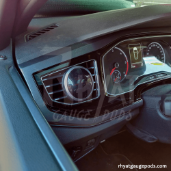 Porta manometro strumento laterale VW Polo 2G AW 60mm LHD