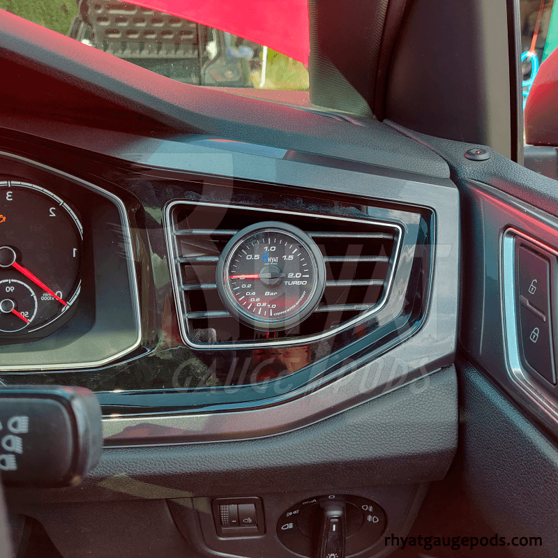 VW Polo 2G AW side 52mm gauge pod RHD