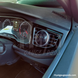 Porta manometro strumento laterale VW Polo 2G AW 60mm RHD Porta manometro strumento laterale VW Polo 2G AW 60mm RHD