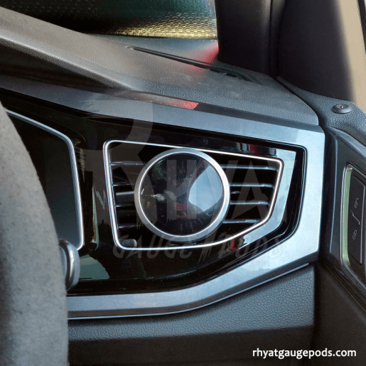 Porta manometro strumento laterale VW Polo 2G AW 60mm RHD