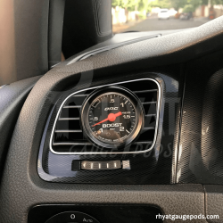 Soporte para manómetro VW Golf MK7 52mm LHD