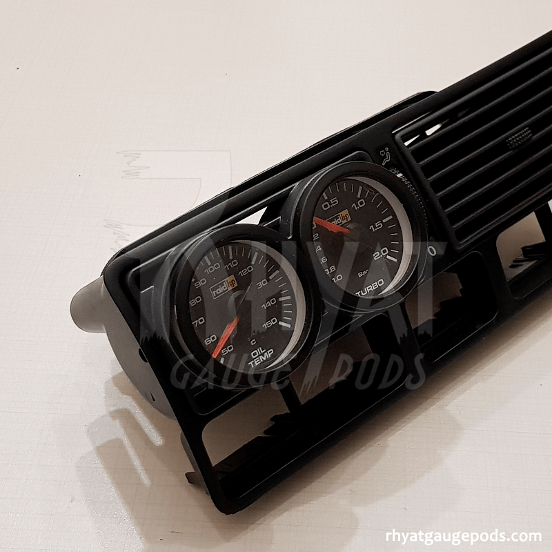 Support manomètre milieu double VW Golf MK4 52mm