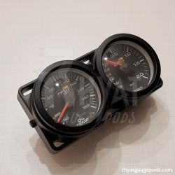 Support manomètre milieu double VW Golf MK4 52mm