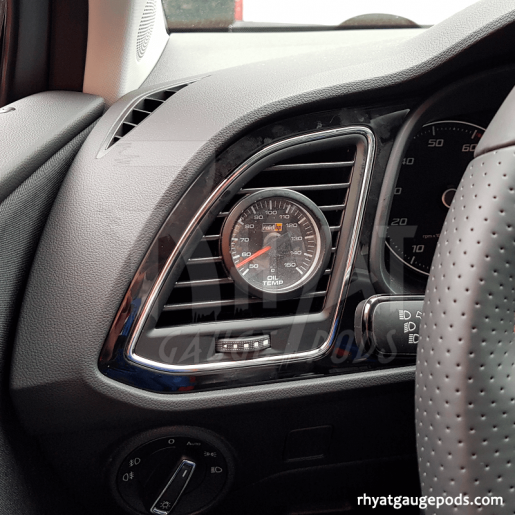 Porta manometro strumento laterale Seat Leon 5F MK3 52mm LHD