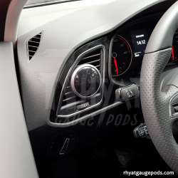 Seat León 5F MK3 side 60mm gauge pod LHD Seat León 5F MK3 side 60mm gauge pod LHD