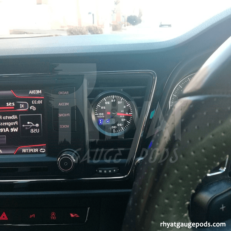 Porta manometro strumento centro destro Seat Leon 5F MK3 52mm RHD Porta manometro strumento centro destro Seat Leon 5F MK3 52mm RHD