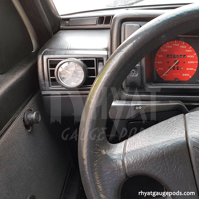 Support manomètre VW Golf MK2 52mm