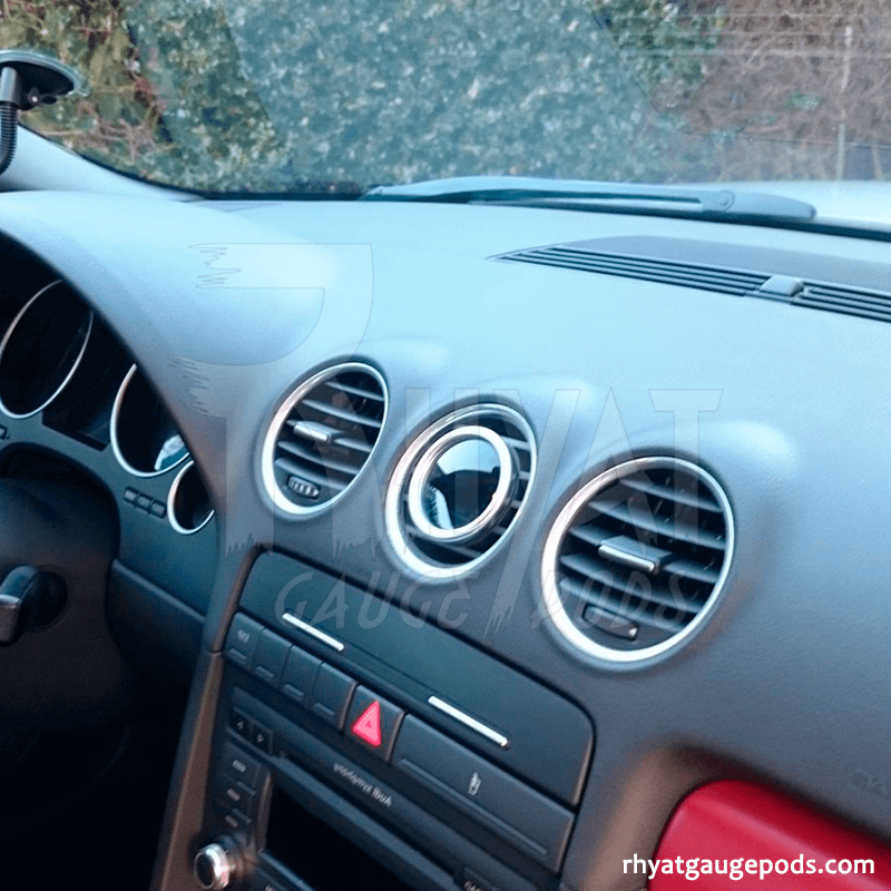 Porta manometro strumento Audi A4 B6 Cabrio 52mm Porta manometro strumento Audi A4 B6 Cabrio 52mm