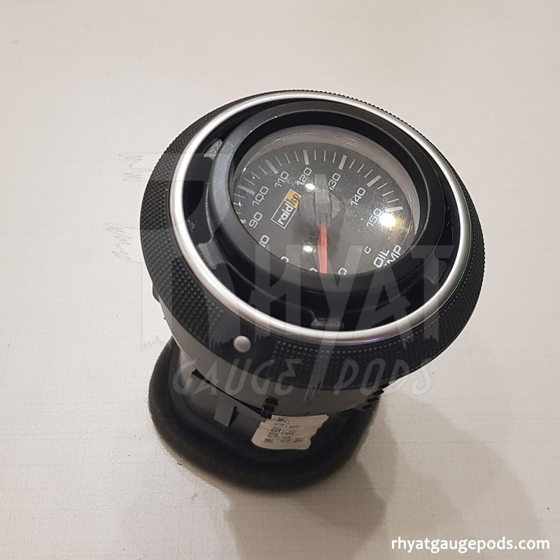 Soporte para manómetro Audi A3 8P MK2 52mm Soporte para manómetro Audi A3 8P MK2 52mm