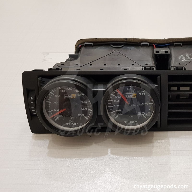 Soporte para manómetro doble Audi A4 B6 52mm