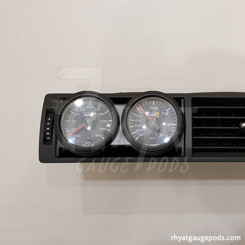 Soporte para manómetro doble Audi A4 B7 52mm