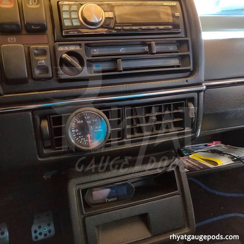 Support manomètre milieu VW Jetta MK2 52mm LHD