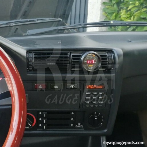 Porta manometro strumento centrale BMW Serie 3 e30 52mm