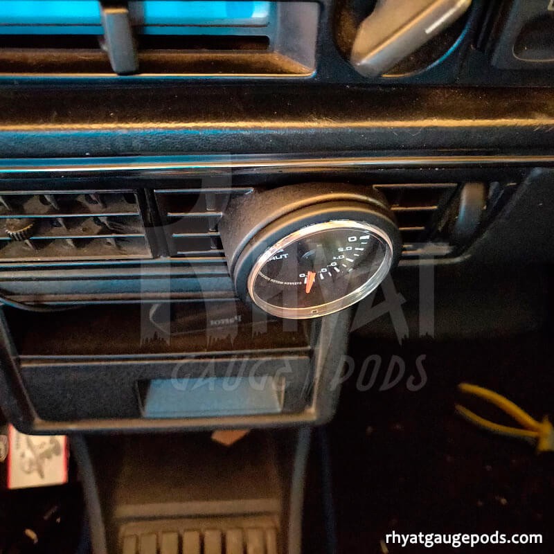 Porta manometro strumento centrale VW Jetta MK2 52mm RHD