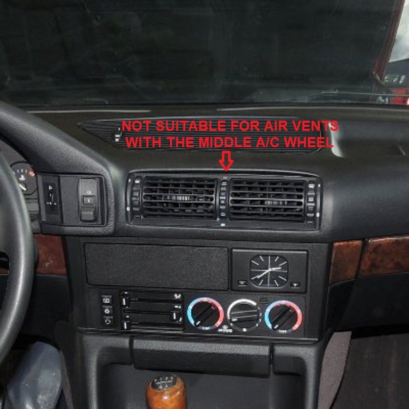 BMW 5 Series e34 52mm middle gauge pod