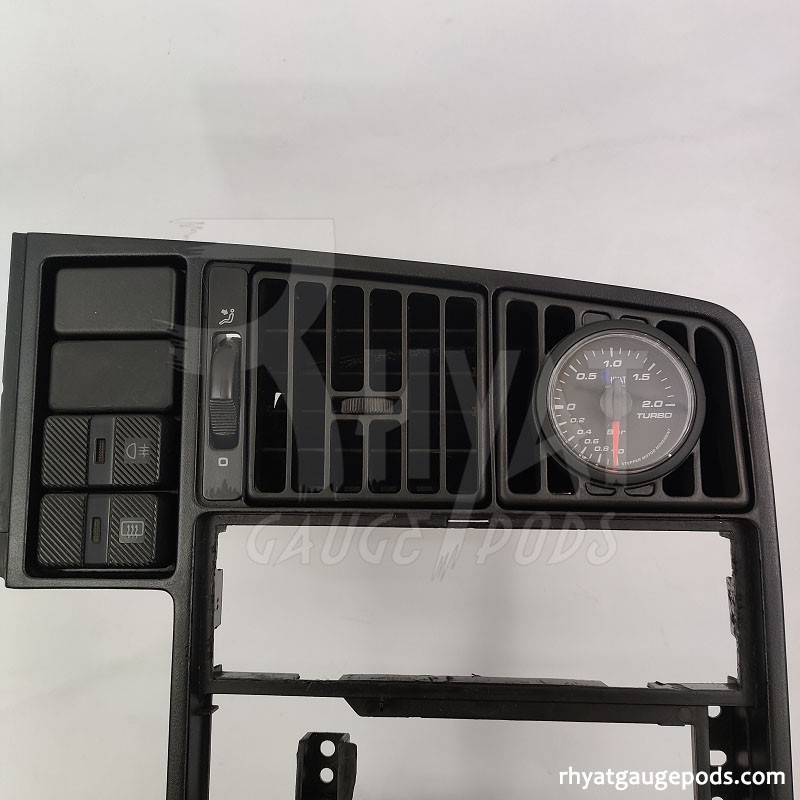 Soporte para manómetro central derecho VW Corrado 52mm LHD Soporte para manómetro central derecho VW Corrado 52mm LHD