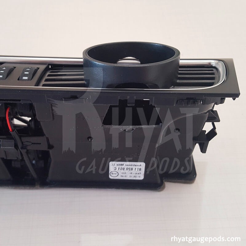 Soporte para manómetro Central Derecho Audi A4 B8 52mm