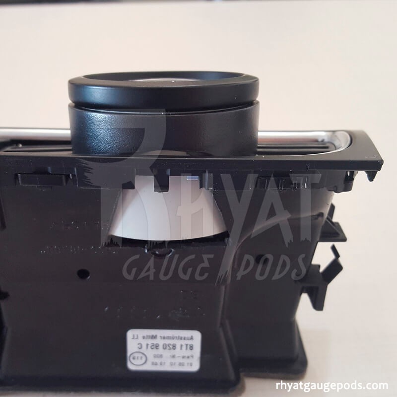 Soporte para manómetro Central Derecho Audi A4 B8 52mm