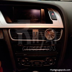 Porta manometro strumento centro destro Audi A5 8T 52mm