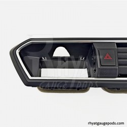 Porta manometro strumento centro sinistro Seat Leon KL MK4 52mm Porta manometro strumento centro sinistro Seat Leon KL MK4 52mm