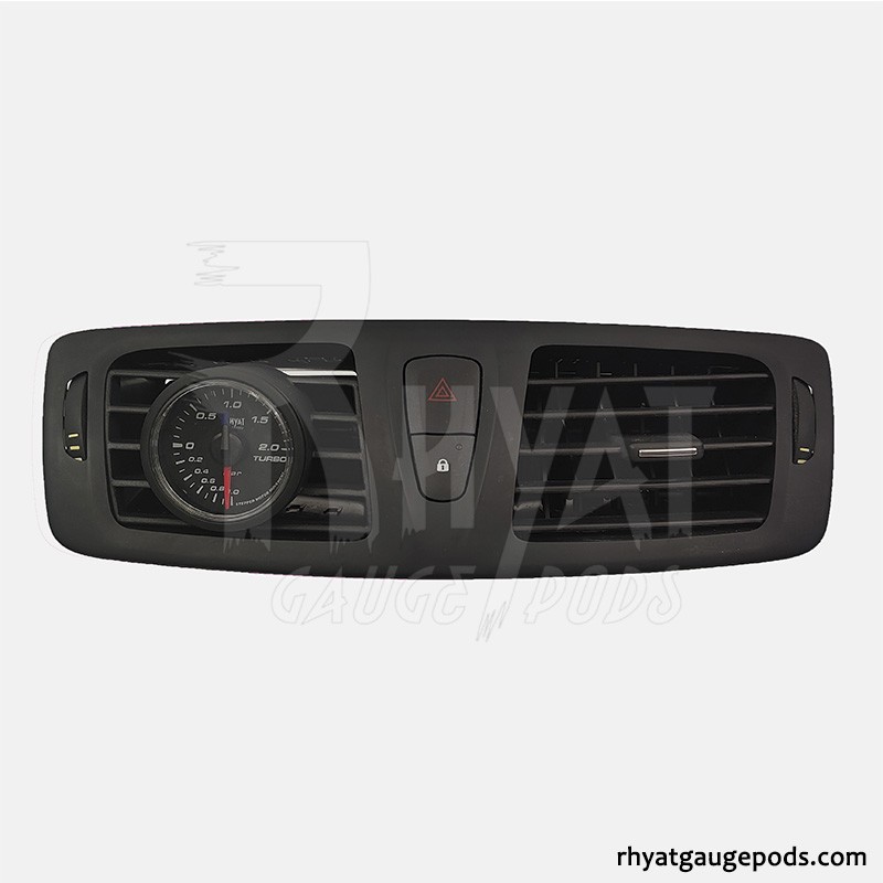 Soporte para manómetro central izquierdo Renault Megane MK3 52mm Soporte para manómetro central izquierdo Renault Megane MK3 52mm