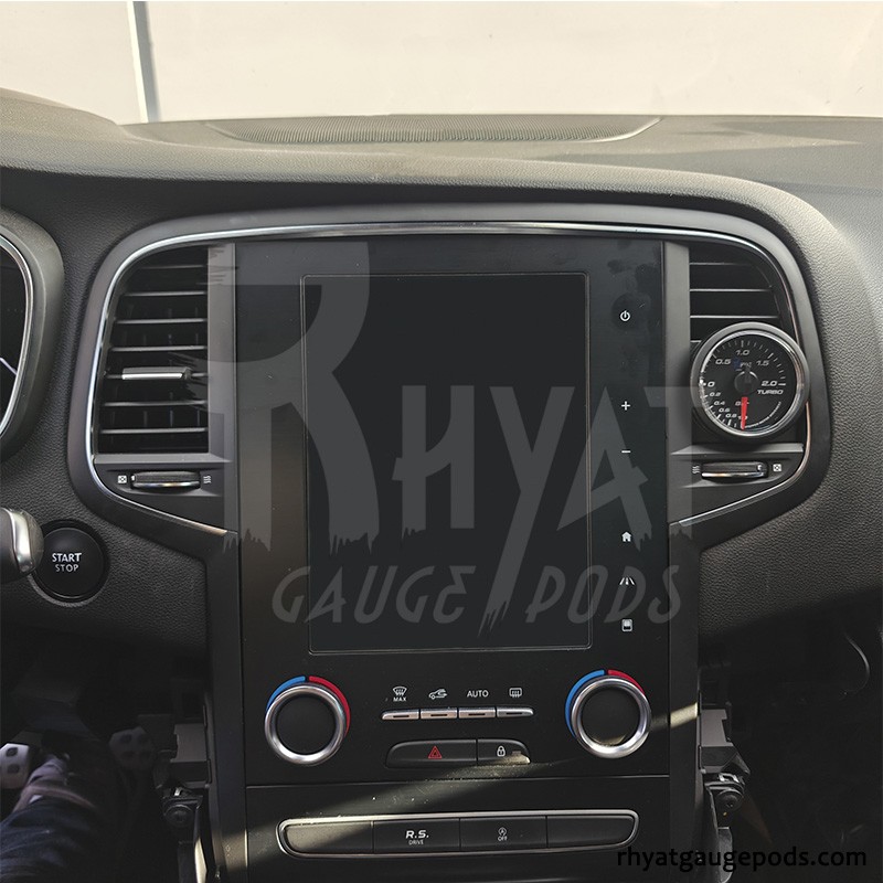 Soporte para manómetro central derecho Renault Megane MK4 52mm Soporte para manómetro central derecho Renault Megane MK4 52mm