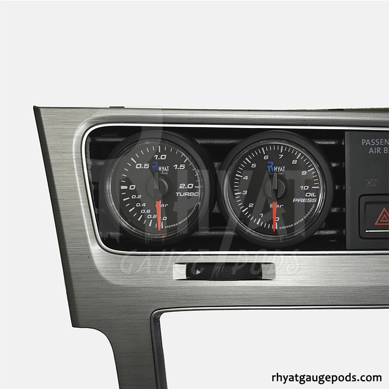 VW Golf MK7 52mm Zentral-Links 2-Loch Zusatzinstrumentenhalter VW Golf MK7 52mm Zentral-Links 2-Loch Zusatzinstrumentenhalter