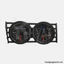 VW Golf MK7 Middle Left double 52mm Gauge Pod VW Golf MK7 Middle Left double 52mm Gauge Pod