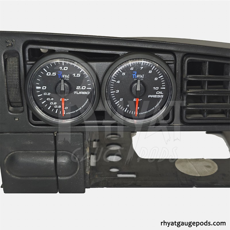 Doppio porta manometro strumento centrale sinistro VW Golf MK3 52mm