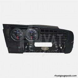 VW Jetta MK3 Middle Left double 52mm Gauge Pod
