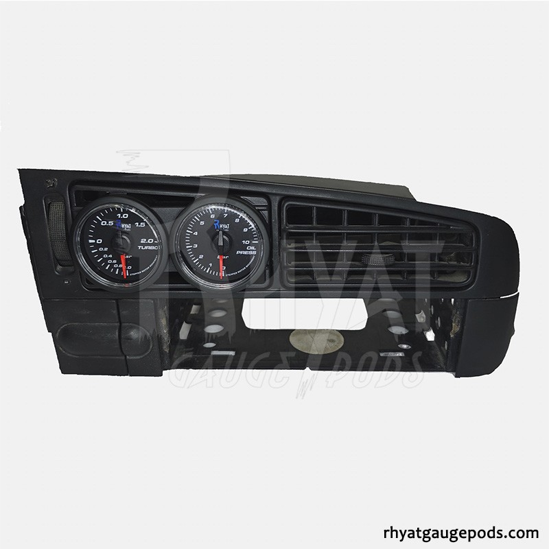 Support manomètre milieu gauche double VW Jetta MK3 52mm