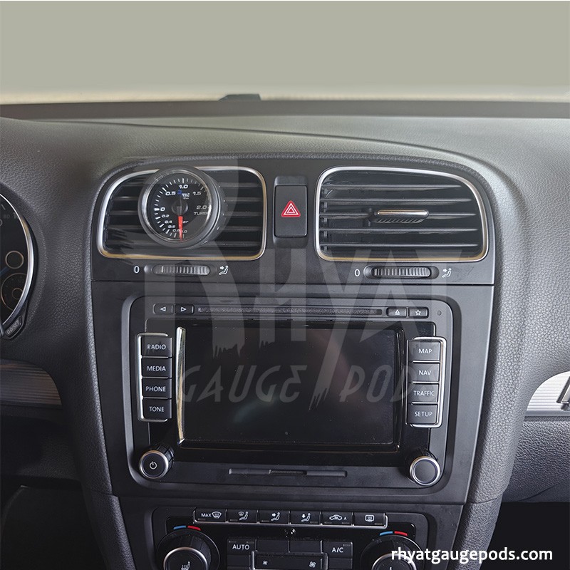 VW Golf MK6 52mm LHD Zentral-Links Zusatzinstrumentenhalter