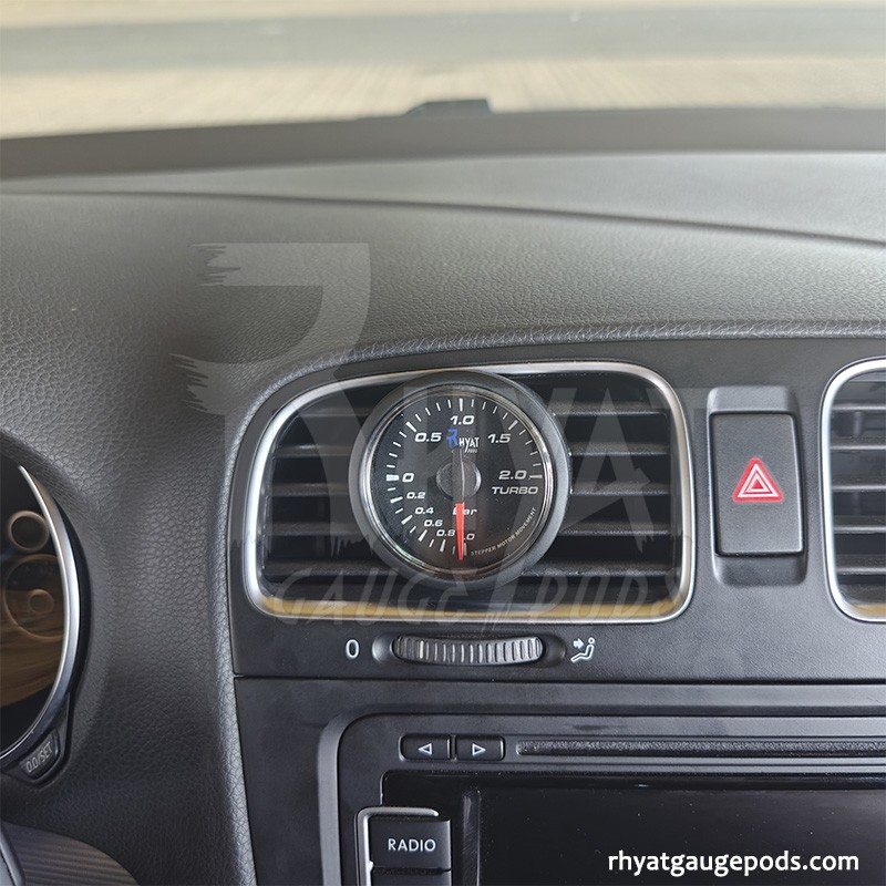 Soporte para manómetro central izquierdo VW Golf MK6 52mm LHD