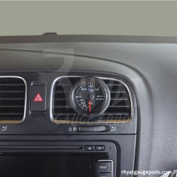 Soporte para manómetro central derecho VW Golf MK6 52mm LHD