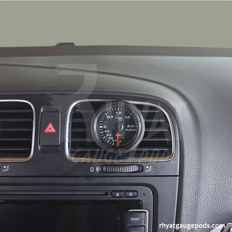 Porta manometro strumento centro destro VW Golf MK6 52mm LHD Porta manometro strumento centro destro VW Golf MK6 52mm LHD