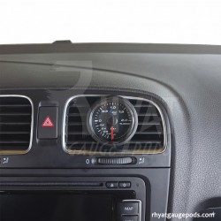 Support manomètre central droite VW Golf MK6 52mm RHD