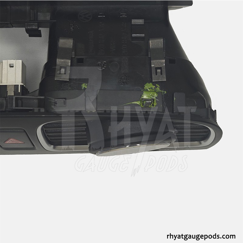 Soporte para manómetro central derecho VW Golf MK6 52mm RHD