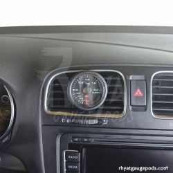 Soporte para manómetro central izquierdo VW Golf MK6 52mm RHD