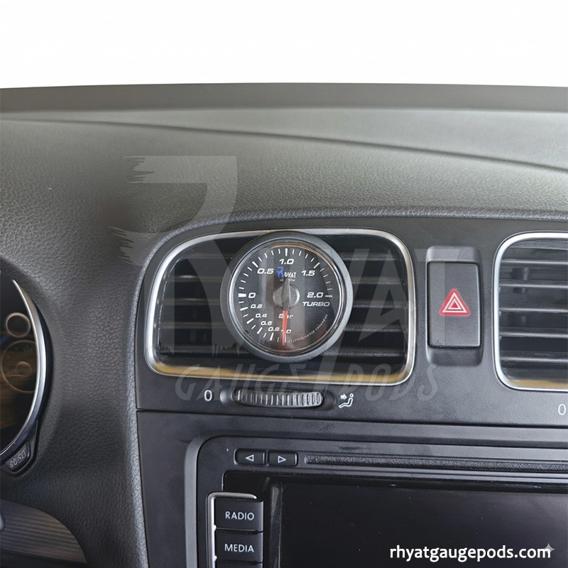 Soporte para manómetro central izquierdo VW Golf MK6 52mm RHD