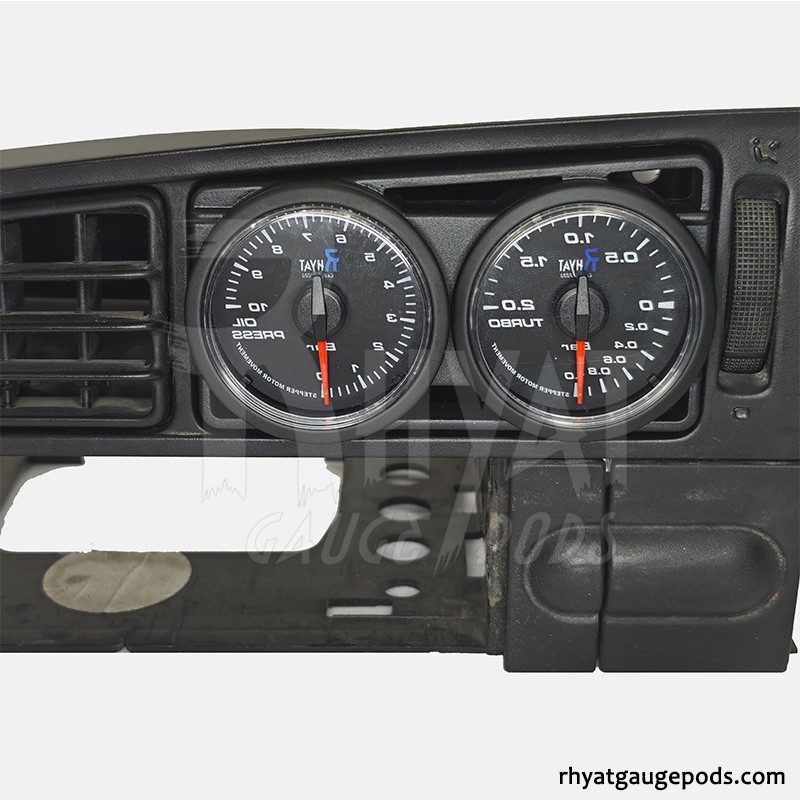 Soporte para manómetro central derecho doble VW Golf MK3 52mm RHD