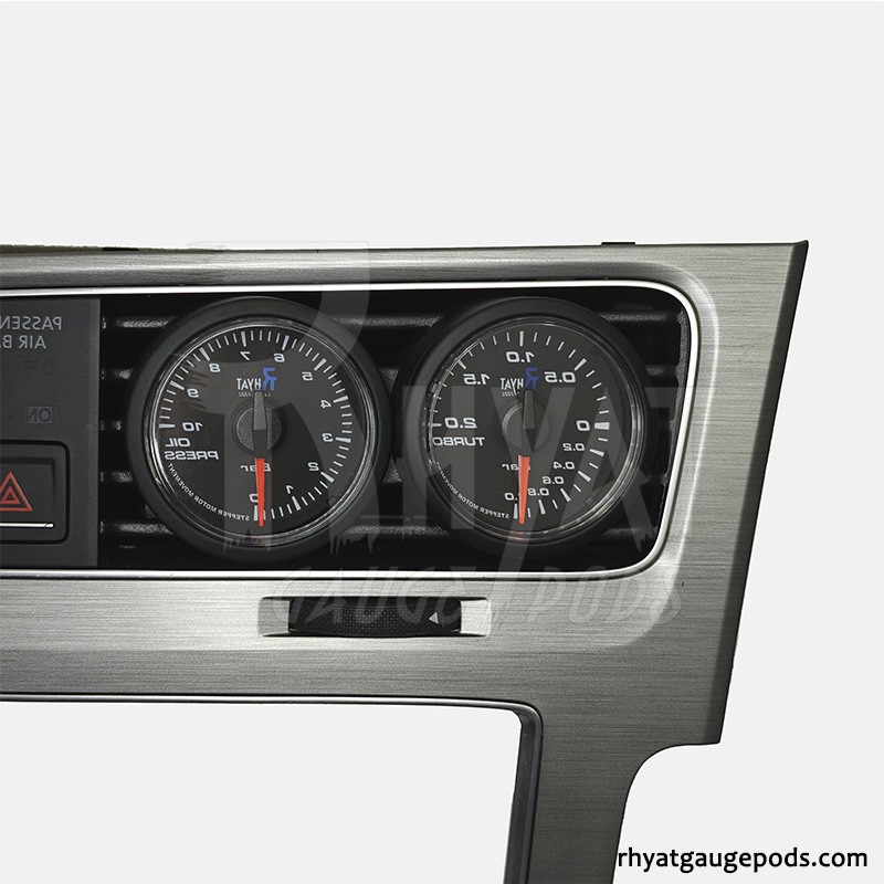 VW Golf MK7 52mm RHD Zentral-Rechts 2-Loch Zusatzinstrumentenhalter VW Golf MK7 52mm RHD Zentral-Rechts 2-Loch Zusatzinstrumentenhalter