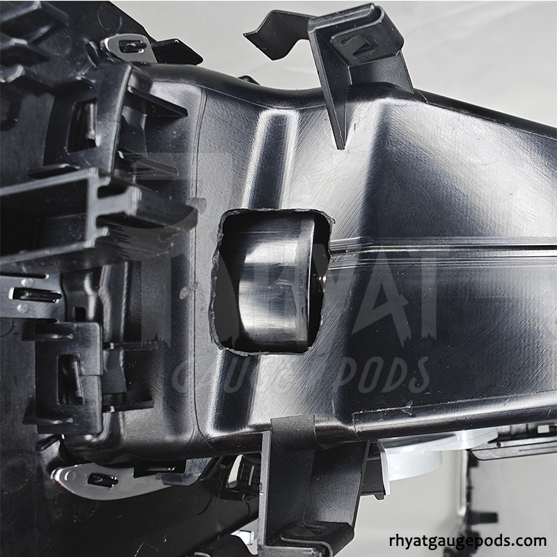 Soporte para manómetro central derecho doble VW Golf MK7 52mm RHD